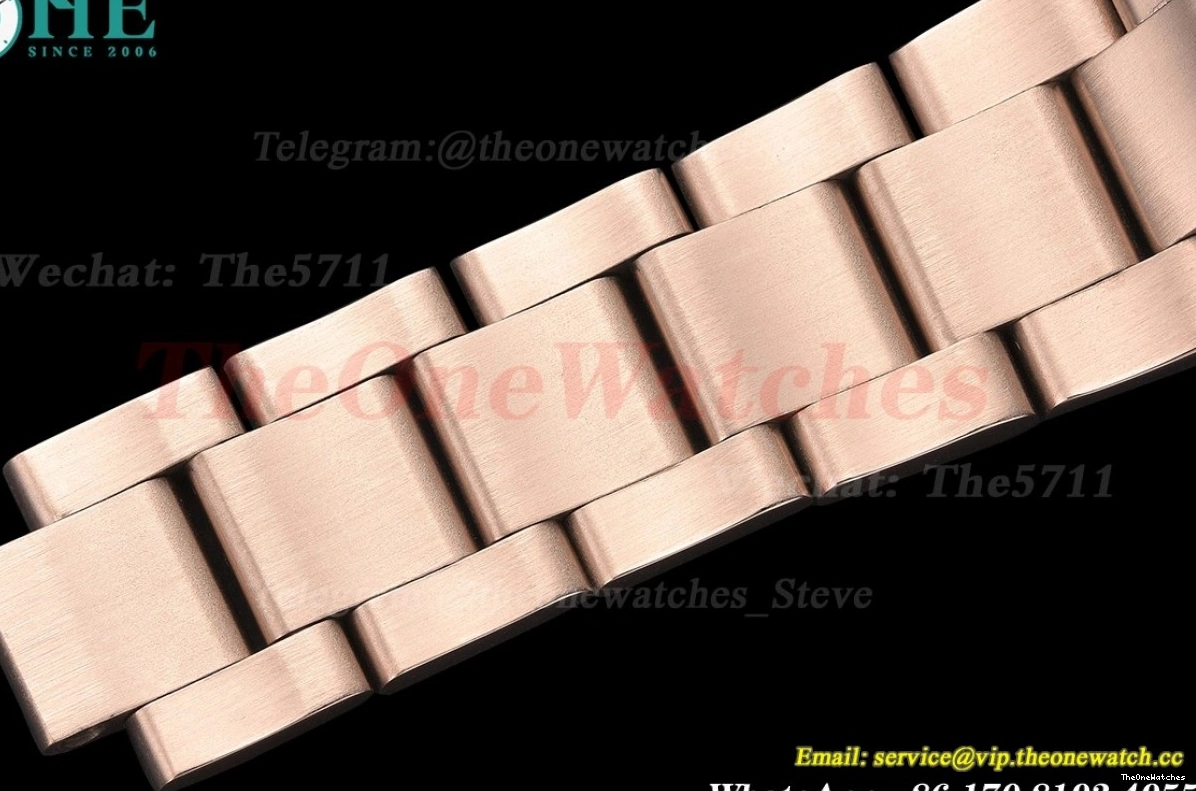 Black RG 40mm A3836 RG Gold Daytona GDF 0101